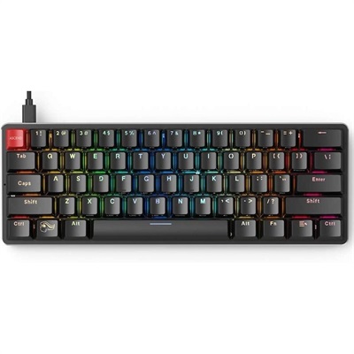  Glorious GMMK Compact PreBuilt Gaming Keyboard (Black)