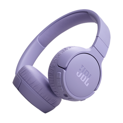 JBL Tune 670NC Adaptive Noise Cancelling Wireless On-Ear Headphones - purplee