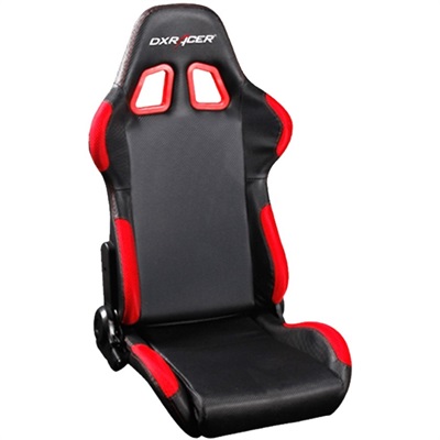 DXRacer Racing Simulator Gaming Chair PS-F03-NR (Black | Red)