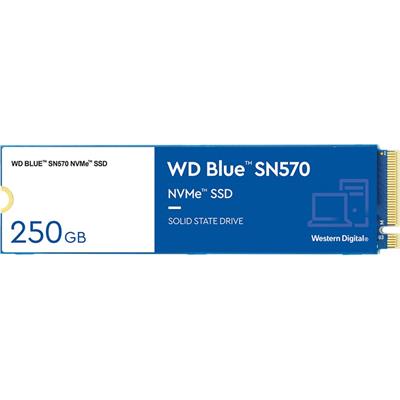 WD 250GB Blue SN570 NVMe M.2 2280 PCIe Gen3x4  SSD