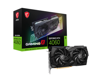 GRAPHICS CARD GeForce RTX™ 4060 GAMING X 8G DDR6