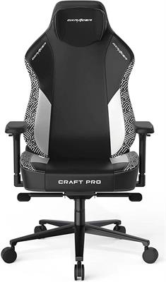DXRacer Craft Pro Stripes Gaming Chair - Black / White (Free Shipping)