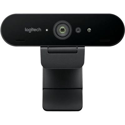 Logitech BRIO 4K Stream Edition Webcam with HDR and Noise-Canceling Mics