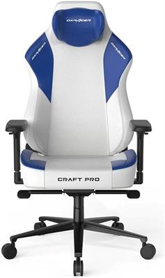 DXRacer Craft Pro Classic Gaming Chair - White / Blue (Free Shipping)