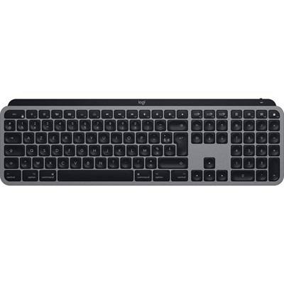 Logitech MX Keys For MAC Wireless Illuminated Keyboard | Space Gray (Qwerty) 