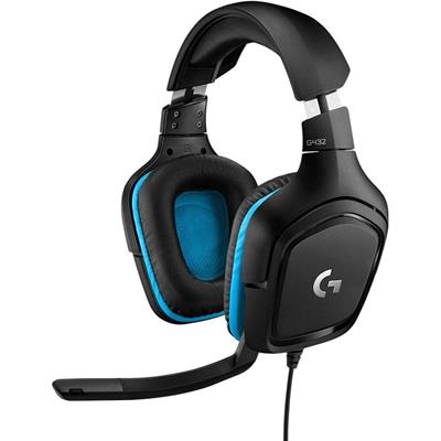 Logitech G432 7.1 Surround Sound Gaming Headset - Black