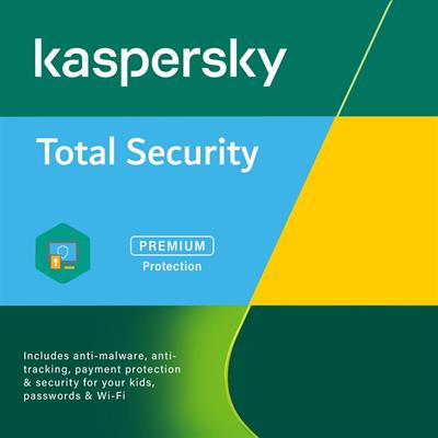 Kaspersky Total Security 4 Device 1 Year License - Cards Olny