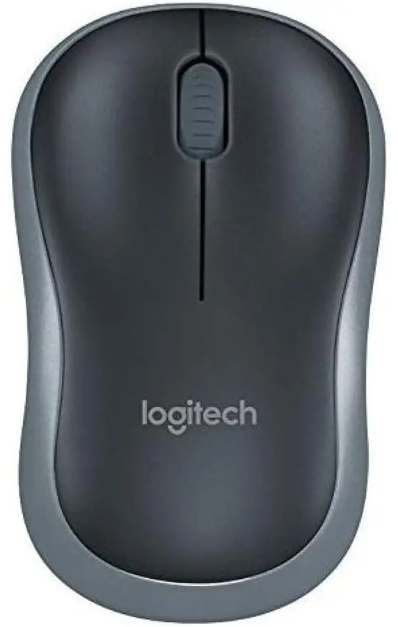 Logitech M185 Wireless Mouse, Compact Design, Grey