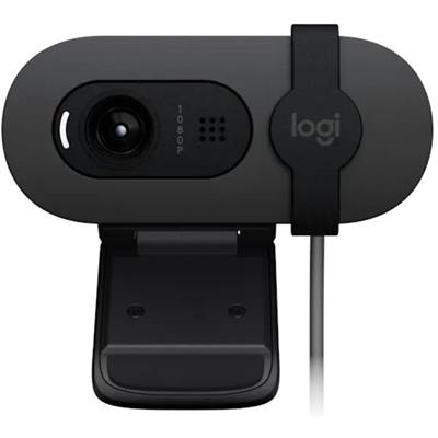 Logitech BRIO 105 FHD 1080p Business Webcam with Auto Light Balance