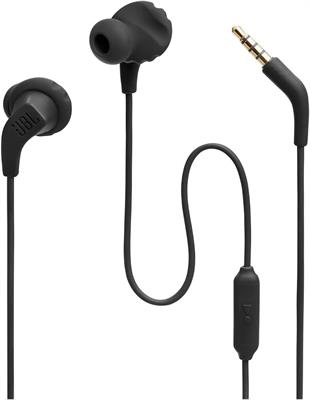 JBL Endurance Run 2 Wired  Waterproof  Sports In-Ear Headphones  (Black)