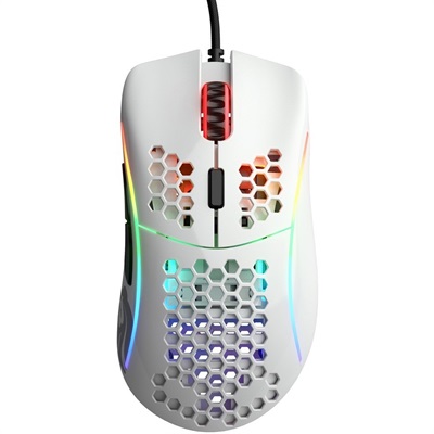 Glorious Model D Minus Glossy White 62 Grams Wired Mouse