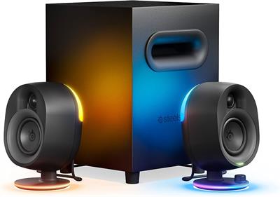 Arena 7 Immersive 2.1 Gaming Speaker System with Reactive Illumination