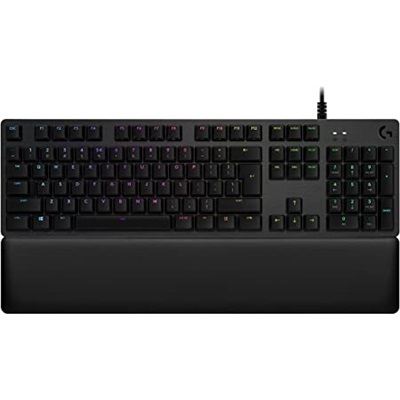 LOGITECH G513 Carbon RGB Mechanical Gaming Keyboard - GX Blue Clicky