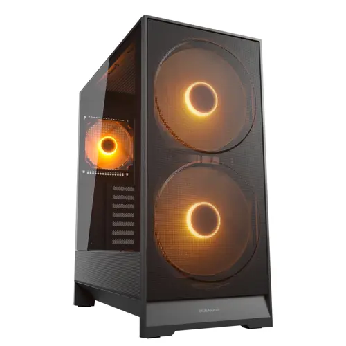 COUGAR AIRFACE 180 - Mid Tower Case - Black