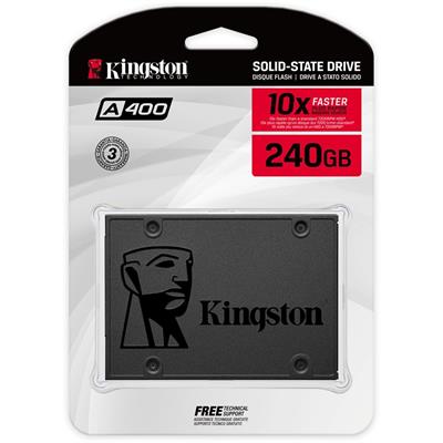 Kingston A400 SSD 240GB 2.5" SATA Solid State Drive
