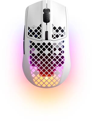 SteelSeries Aerox 3 Wireless - Super Light Gaming Mouse - White