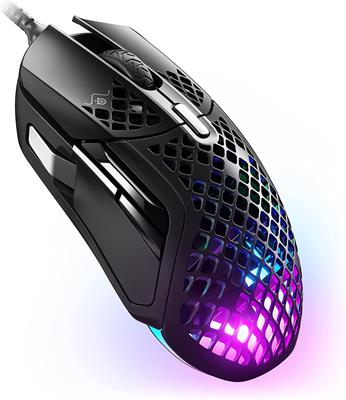 SteelSeries Aerox 5 - Lightweight Gaming Mouse - Black