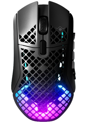 SteelSeries Aerox 9 Wireless Ultra Lightweight Gaming Mouse – 18000 CPI TrueMove Air Optical Sensor