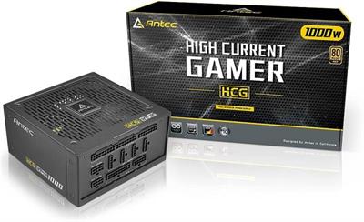 Antec High Current Gamer HCG 1000W GOLD Fully Modular Power Supply 80 PLUS Gold PSU | HCG1000 Gold GB