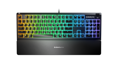 SteelSeries Apex 3 RGB IP32 Water Resistant Gaming Keyboard