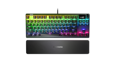SteelSeries Apex 7 TKL Compact Mechanical Gaming Keyboard – OLED Smart Display