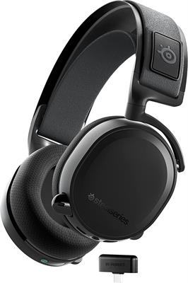 SteelSeries Arctis 7+ Wireless Gaming Headset – Lossless 2.4 GHz - Black