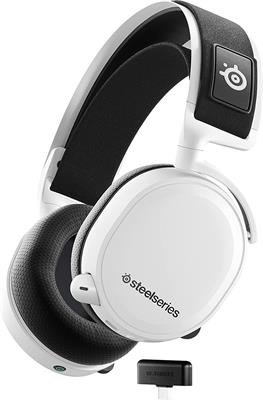 SteelSeries Arctis 7+ Wireless Gaming Headset – Lossless 2.4 GHz - White