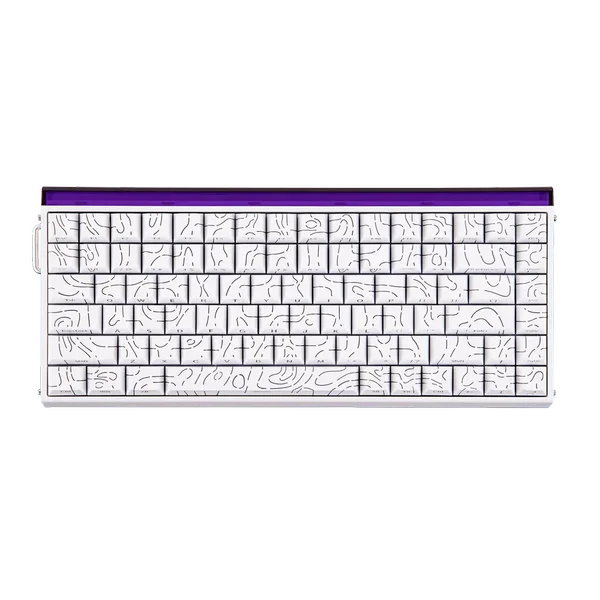 Aula Hero 84 HE 75% Mechanical Gaming Keyboard, Hall Effect Magnetic Switches Keyboard - White Contour