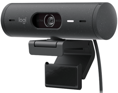 Logitech BRIO 505 1080p HDR Webcam Made For Business  Graphite