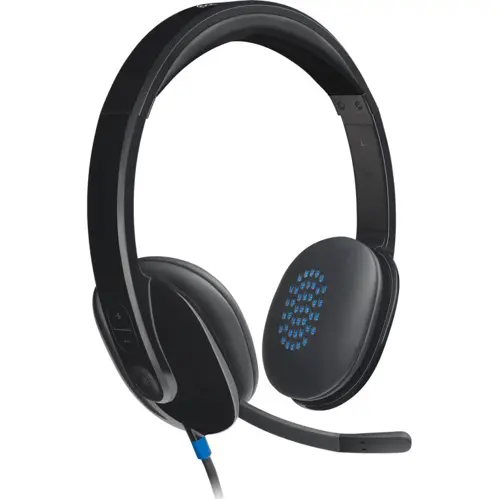 Logitech H540 USB Computer Headset Black