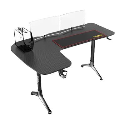 Twisted Minds Y Shaped Gaming Desk Carbon fiber texture - Left