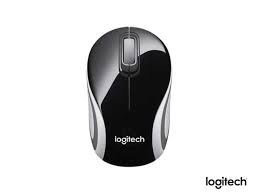 Logitech Wireless Mini Mouse M187 - Black - 910-002741