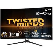 Twisted Minds FHD 32'', 240Hz, 1ms, HDMI 2.0 Gaming Monitor