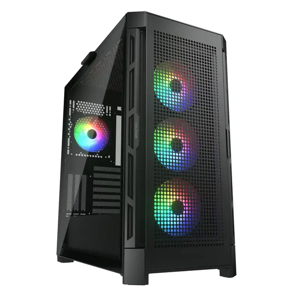 Cougar DUOFACE PRO RGB E-ATX Gaming Case - Black