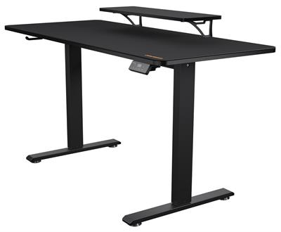 COUGAR Electric Gaming desk E-STAR 140 / 1400 x600x 720-1170mm(H) /Monitor Stand / Headset Rack / Full Desk Mousepad