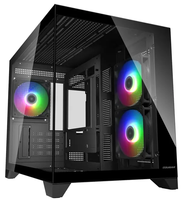 COUGAR FV150 Mini RGB Mini-Tower Case - Black