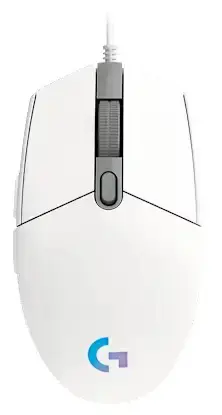 Logitech G203 Lightsync Gaming Mouse White