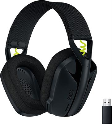 Logitech G435 LIGHTSPEED and Bluetooth Wireless Gaming Headset - Black