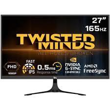 Twisted Minds 27'' Flat ,FHD 165Hz ,Fast IPS, 0.5ms, HDR Gaming Monitor