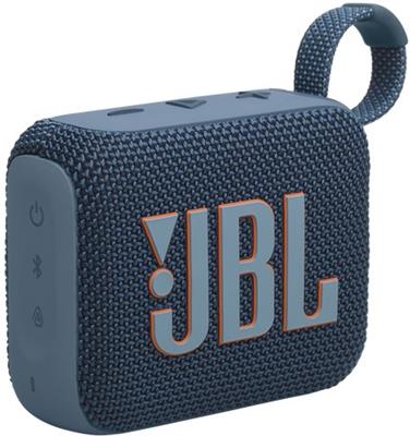 JBL GO 4  PORTABLE BLUETOOTH WIRELESS WATERPROOF SPEAKER  ( BLUE ) 