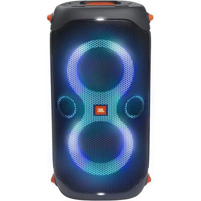 JBL PartyBox 110 - Portable Party Speaker with Built-in Lights, Powerful Sound and Deep Bass, Black