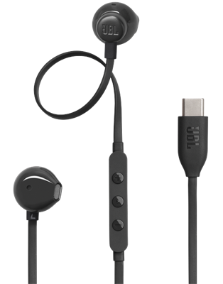 JBL TUNE 305C USB-C EARPHONE wired ( BLACK )