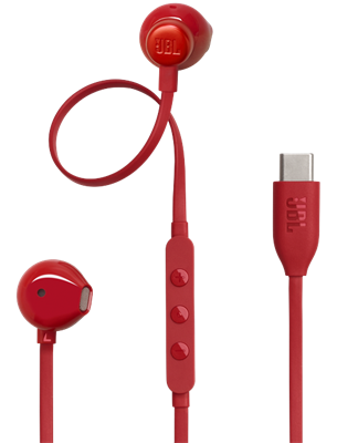 JBL TUNE 305C USB-C EARPHONE wired ( RED )