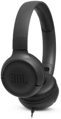 JBL Tune 500  on-ear Wired headphones ( Black )