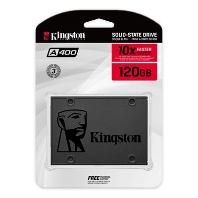 Kingston A400 SSD 120GB 2.5" SATA Solid State Drive