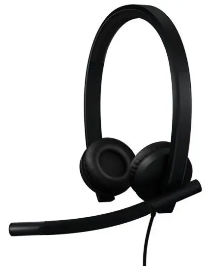 Logitech H570e Stereo Teams version Headset USB -A - Black