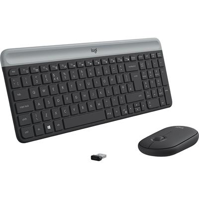 Logitech MK470 Slim Wireless Keyboard and Mouse Combo - Graphic