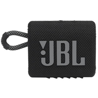 JBL GO 3 PORTABLE BLUETOOTH WIRELESS WATERPROOF SPEAKER | BLACK JBLGO3LK