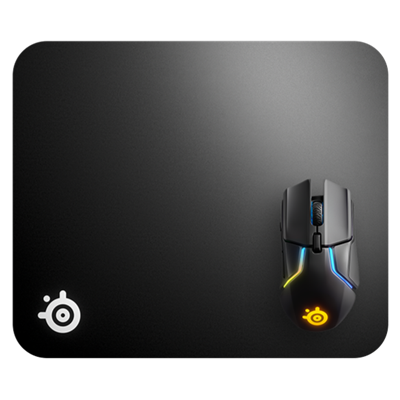 QCK HARD PAD Low Friction Gaming Mousepad for Fast Gameplay Styles