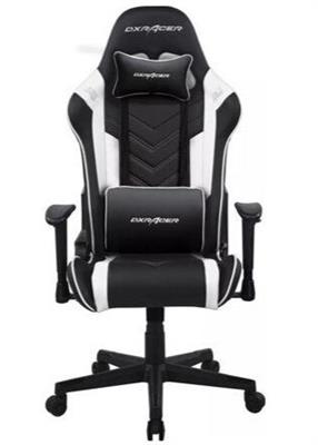 DXRacer PRINCE P132 Gaming Chair, White Black ( Free Delivery for all over karachi)